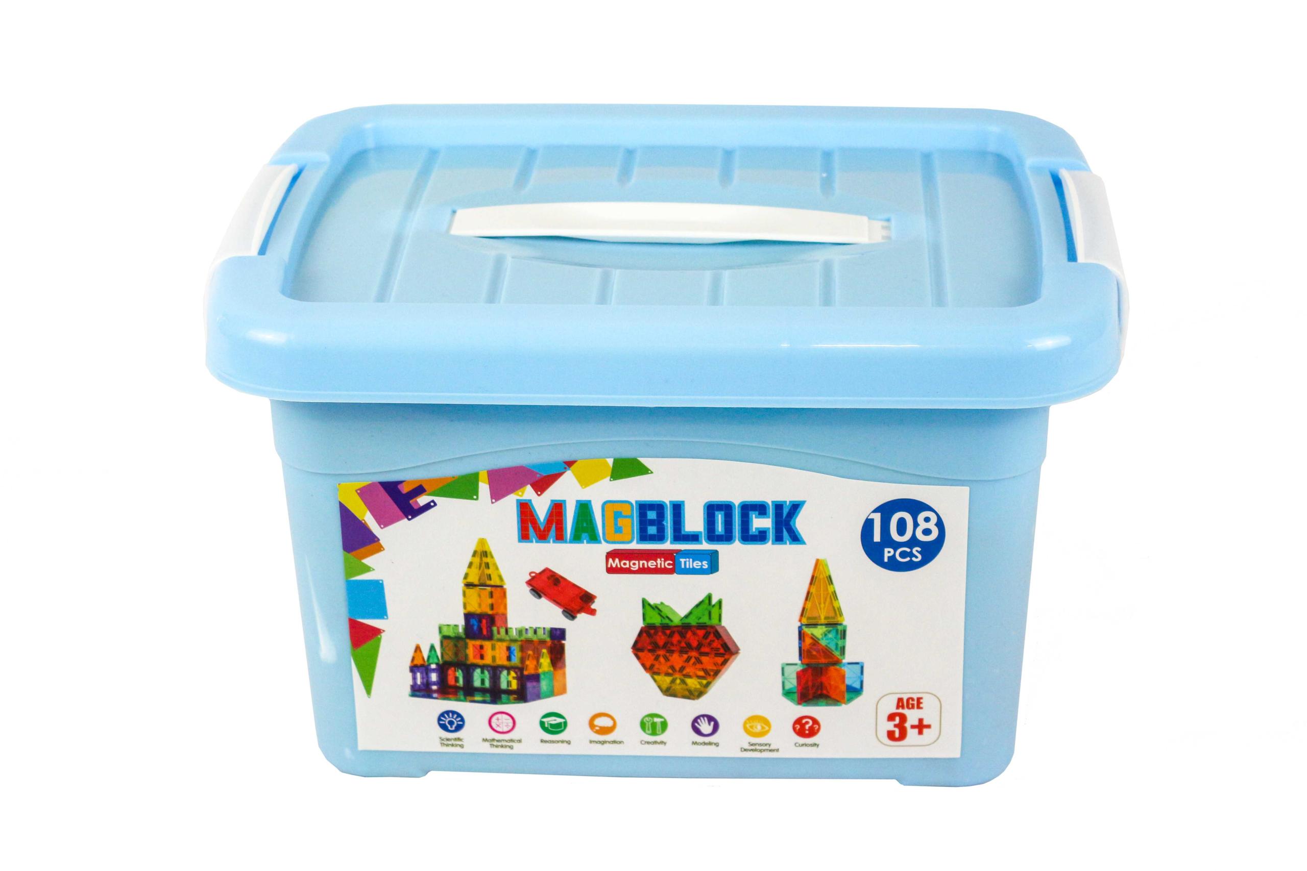 108 Parça Manyetik Yapı Blokları - Görsel 3