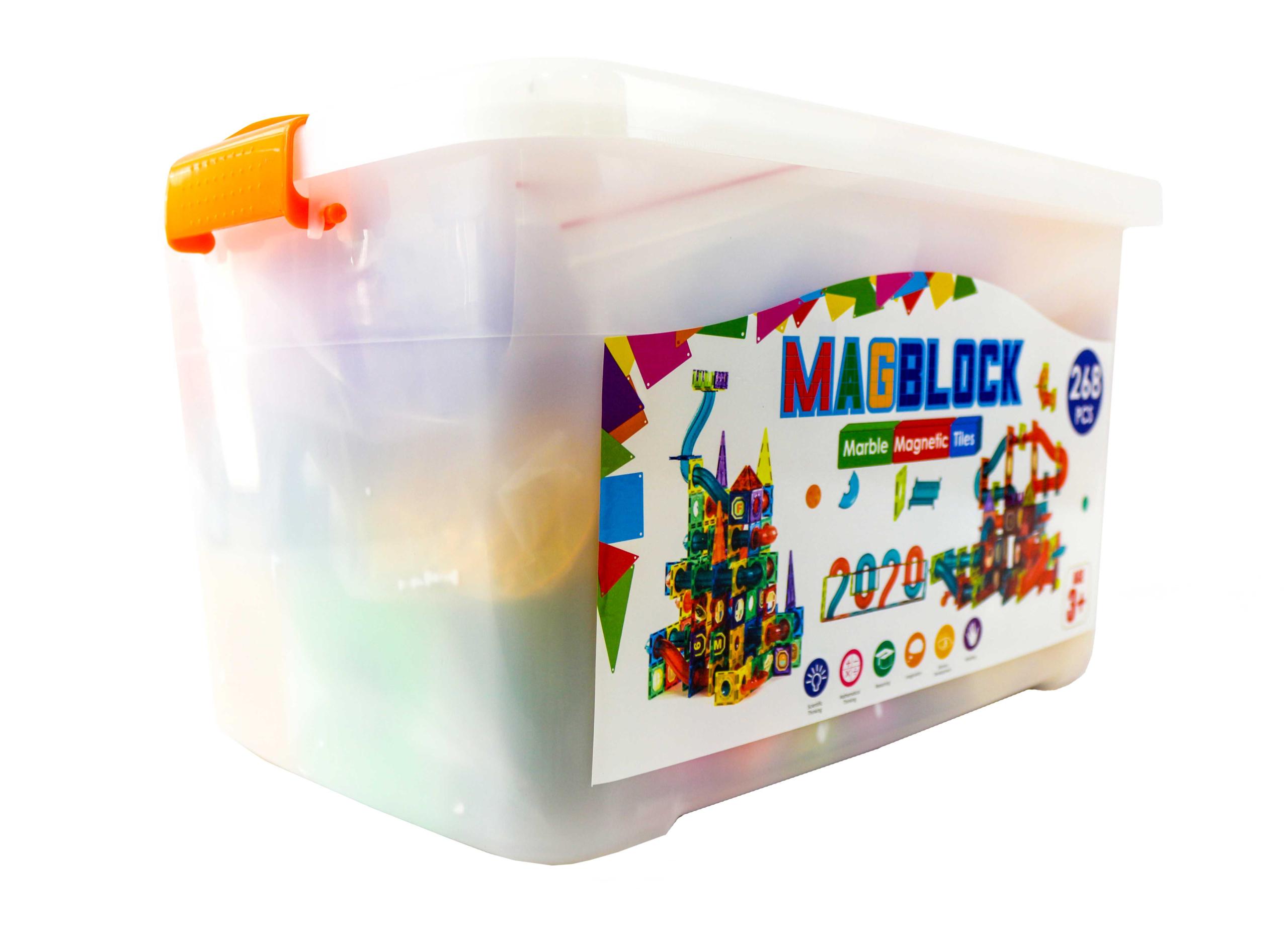 268 Parça Manyetik Yapı Blokları Ve Silindirler - Görsel 11