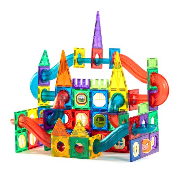 268 Parça Manyetik Yapı Blokları Ve Silindirler