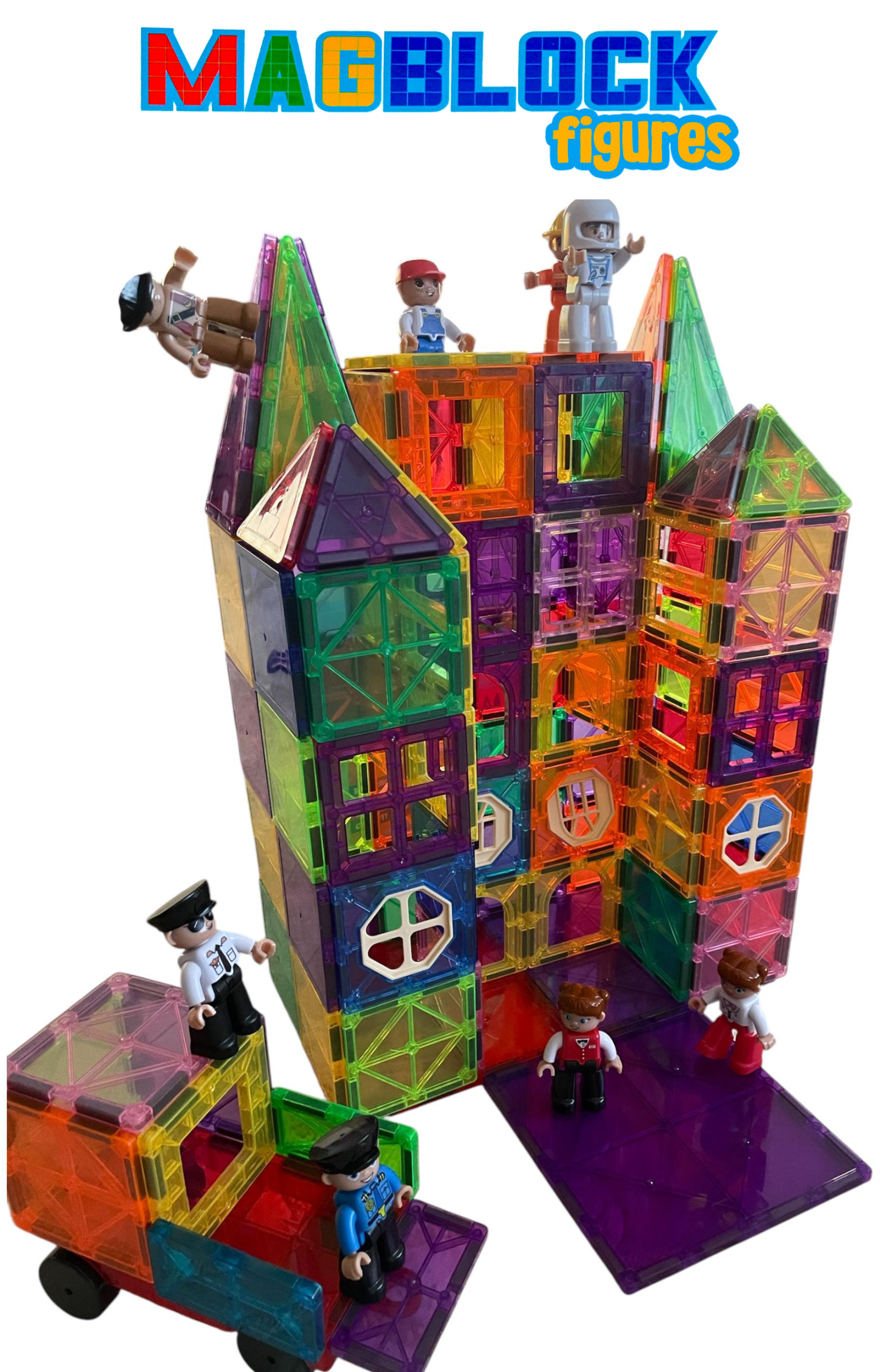 8 Adet Mıknatıslı Figür Oyuncak - Tüm Markalarla Uyumlu - Görsel 8