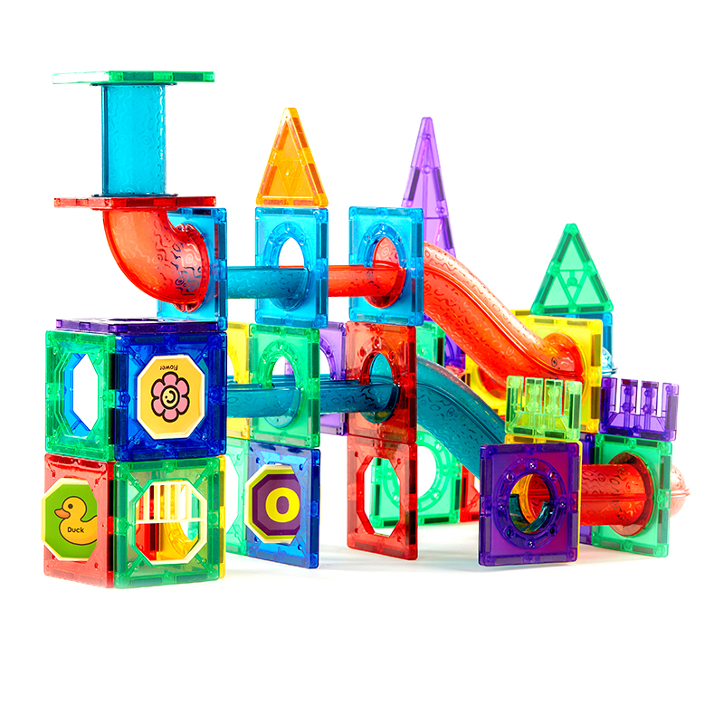 268 Parça Manyetik Yapı Blokları Ve Silindirler - Görsel 8